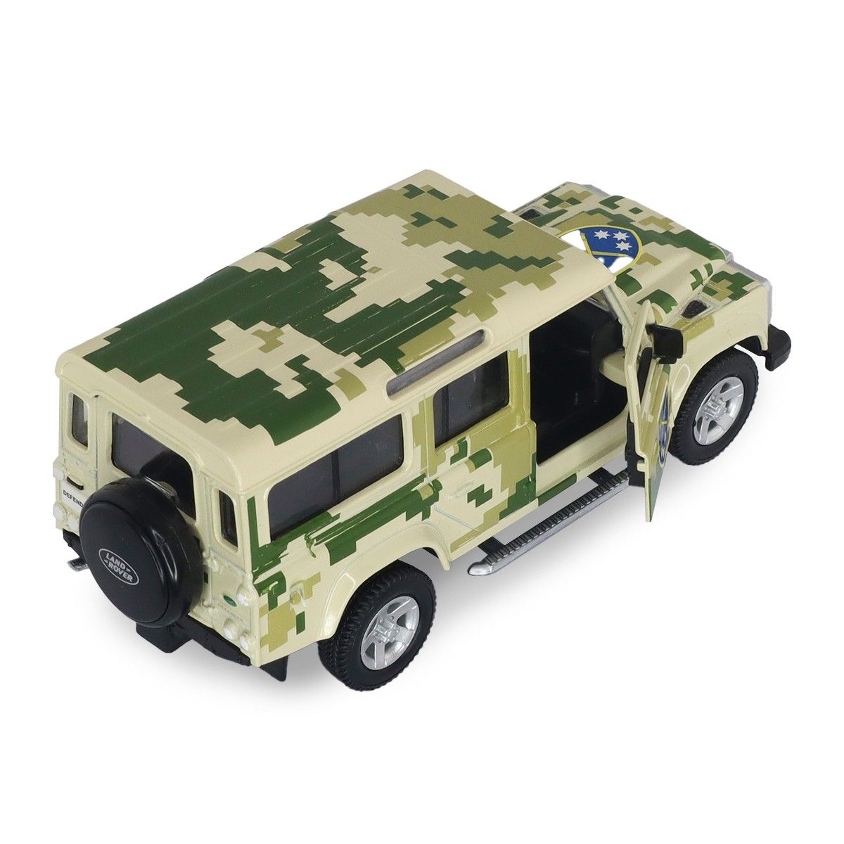 Автомодель серії "Шеврони Героїв" – LAND ROVER DEFENDER – "ОК "СХІД"