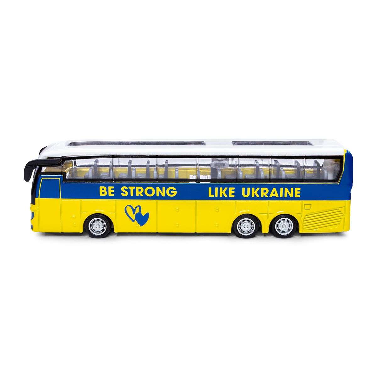 Модель – АВТОБУС ЕКСКУРСІЙНИЙ УКРАЇНА (в пласт. боксі)