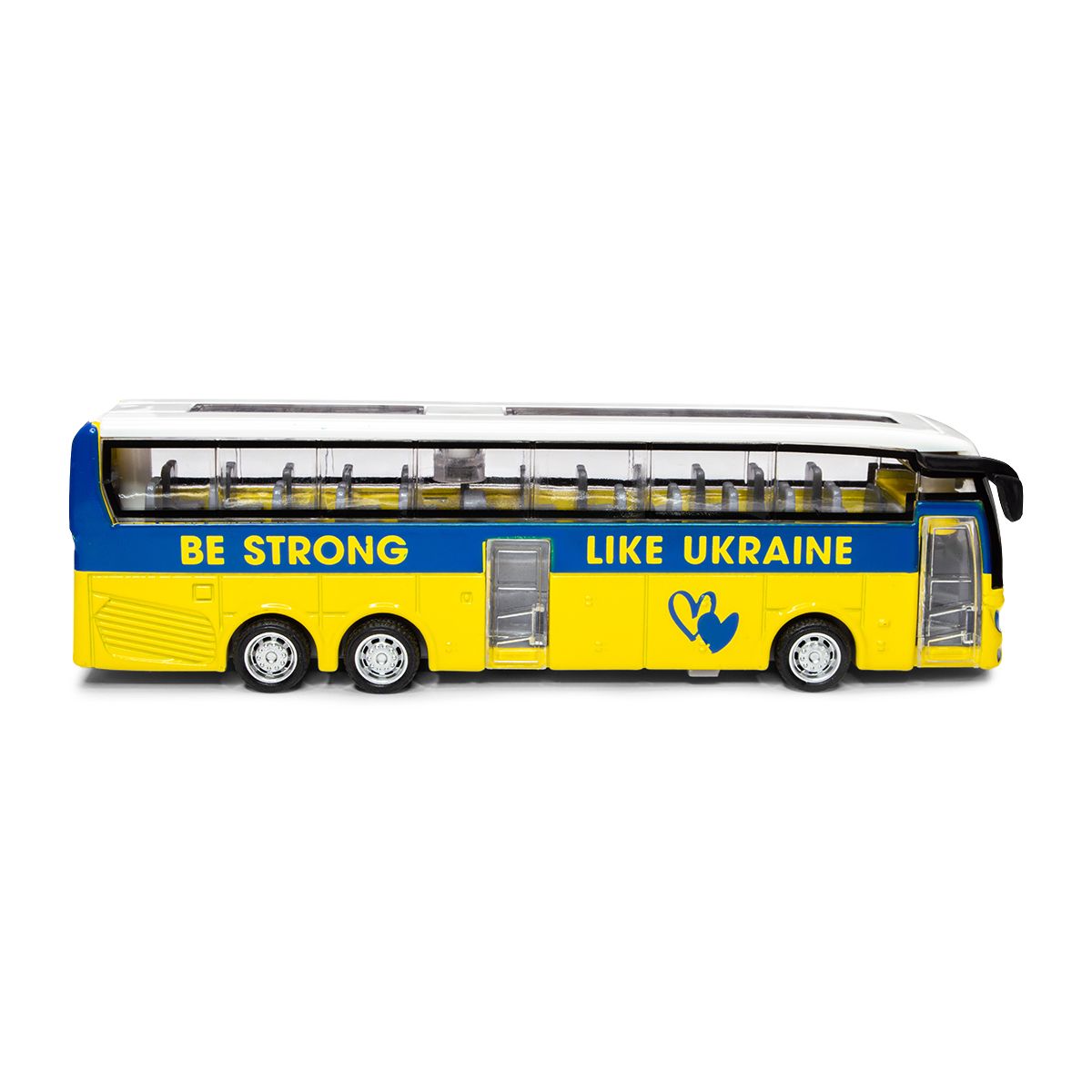 Модель – АВТОБУС ЕКСКУРСІЙНИЙ УКРАЇНА (в пласт. боксі)