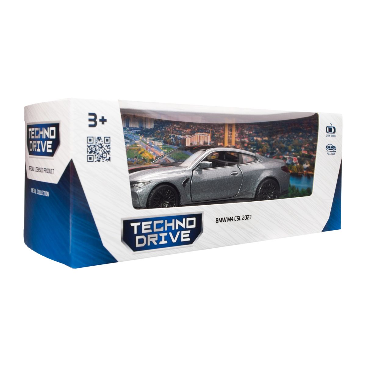 Автомодель – BMW M4 CSL 2023 (сірий)
