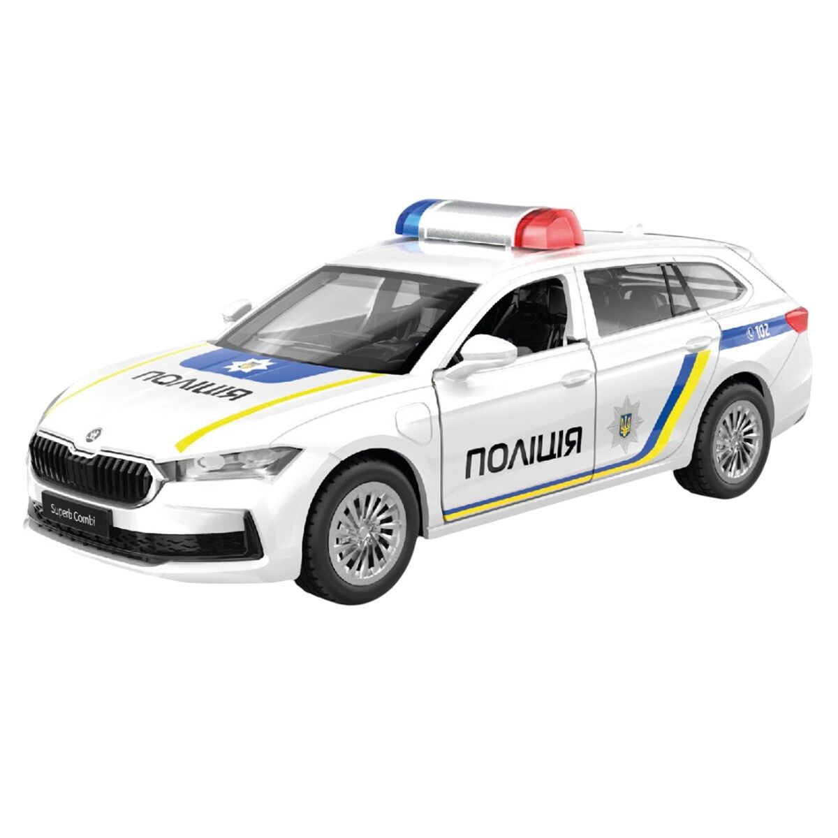 Автомодель – SKODA SUPERB COMBI iV ПОЛІЦІЯ
