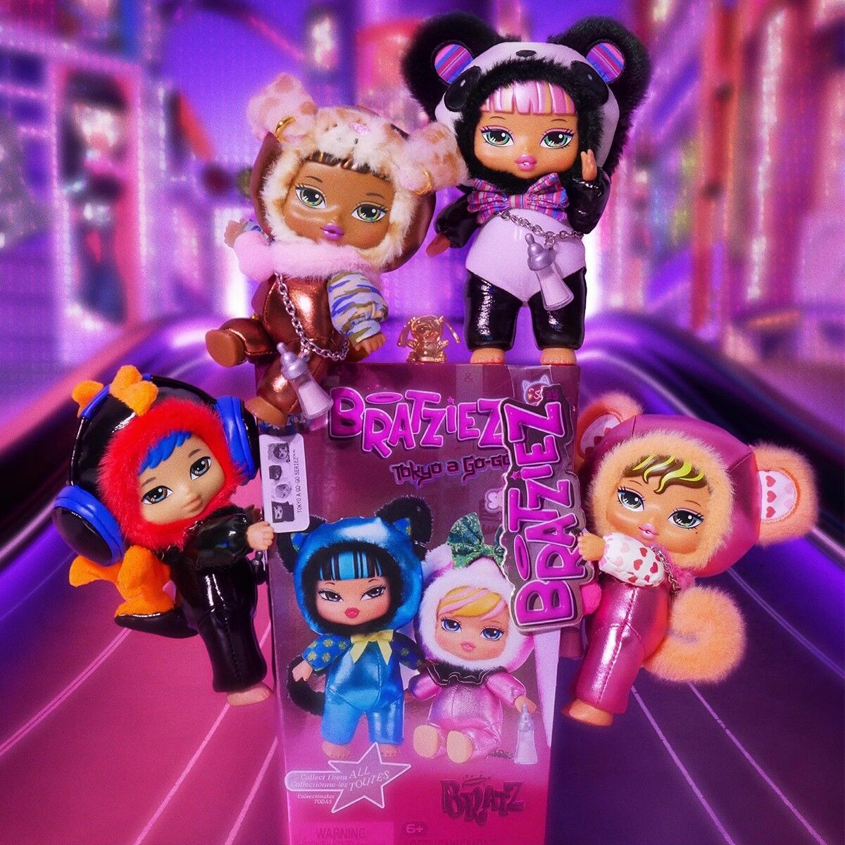 М’яка іграшка-сюрприз на підвісі BRATZ серії "Bratziez" — ТОКІО СТИЛЬ