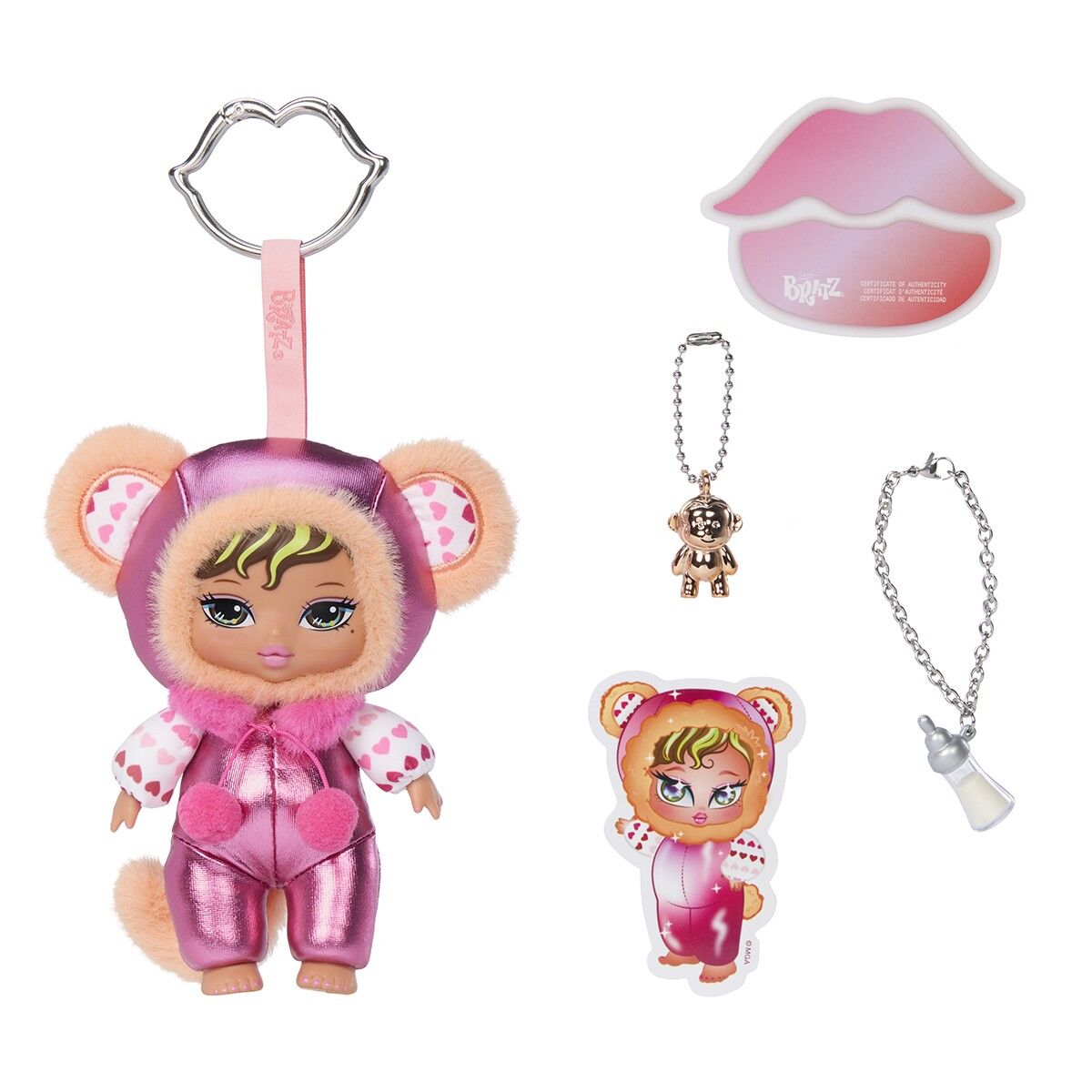 М’яка іграшка-сюрприз на підвісі BRATZ серії "Bratziez" — ТОКІО СТИЛЬ