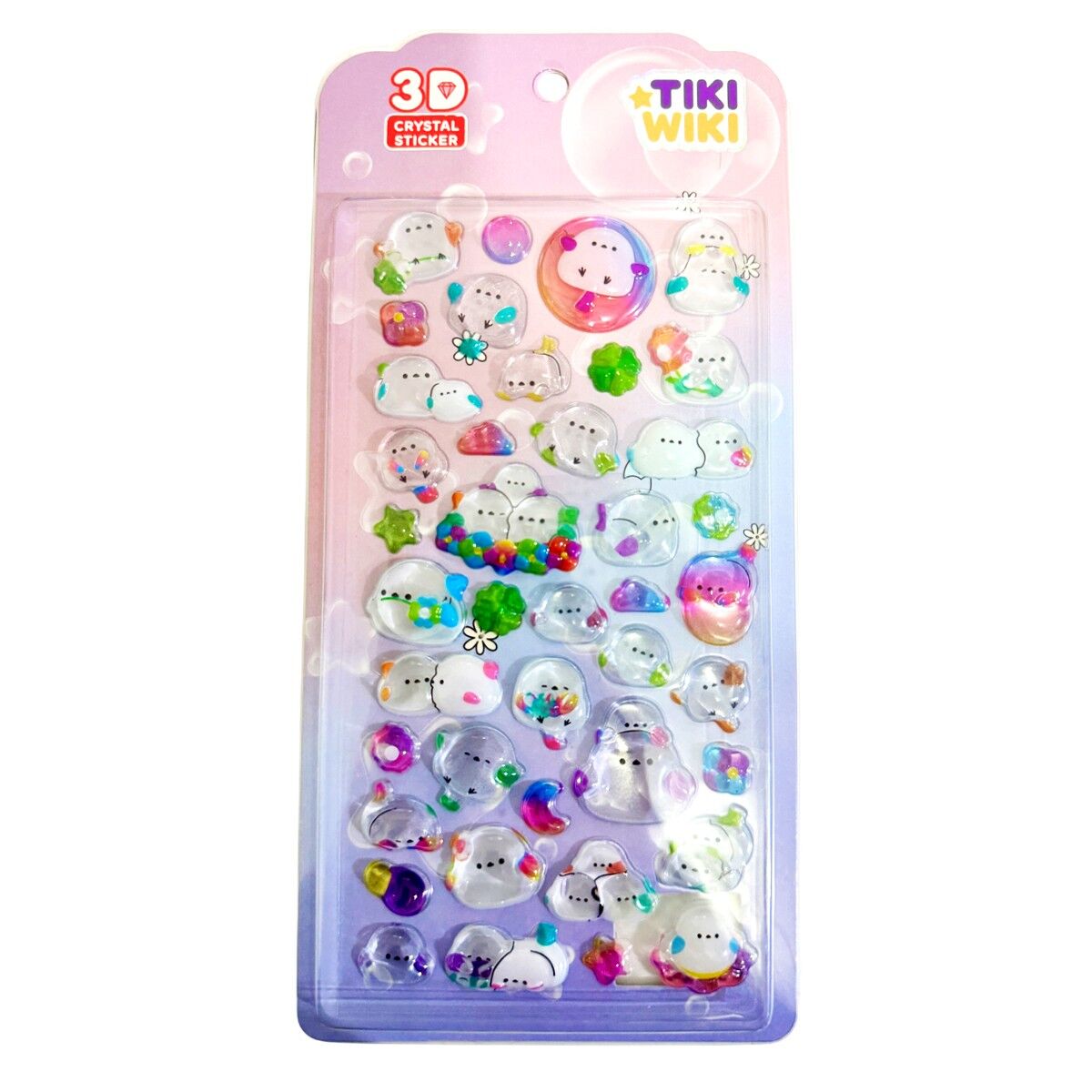 Набір 3D-наліпок TIKI WIKI серії "Crystal" – ТІКІ КАЗКА