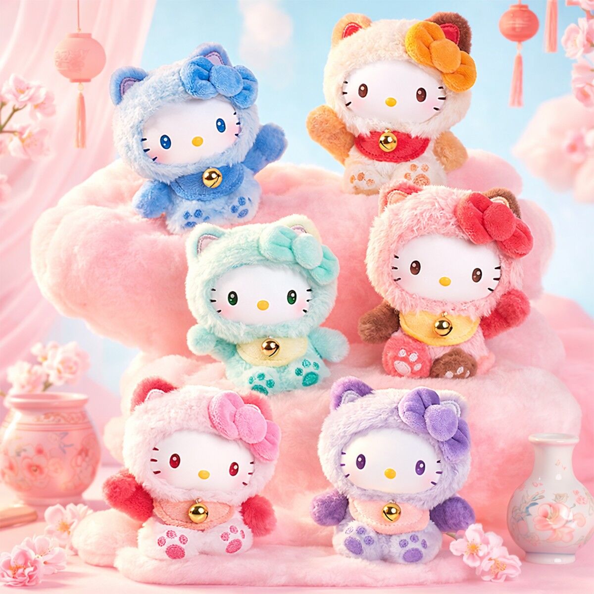 М’яка іграшка-сюрприз на кліпсі POP TOP HELLO KITTY – КАЗКОВІ БАЖАННЯ