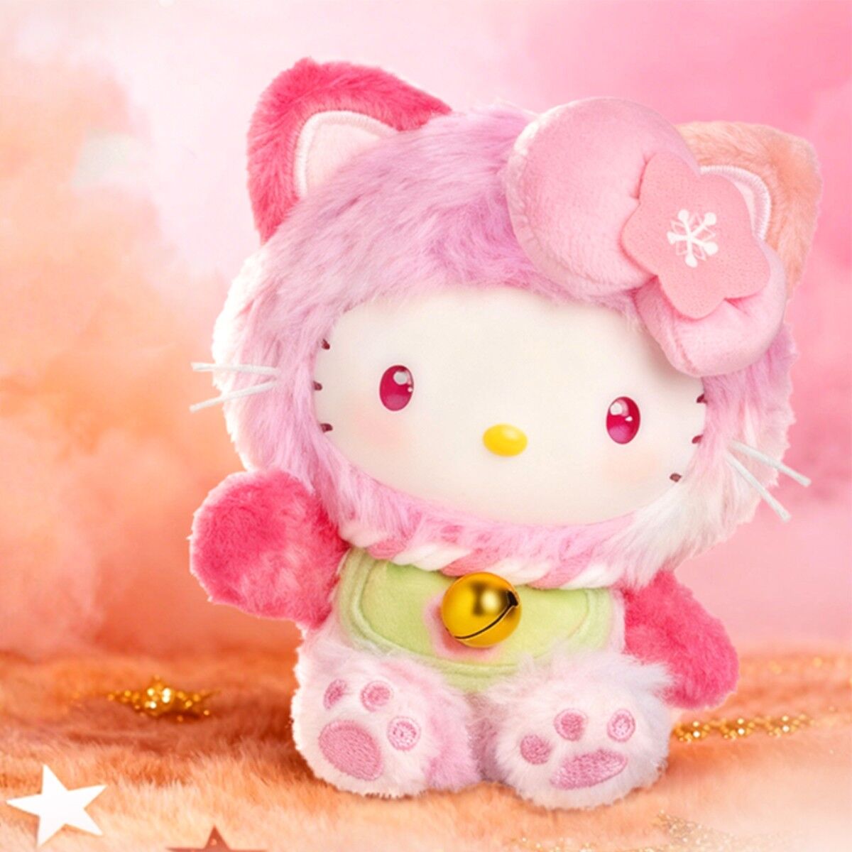М’яка іграшка-сюрприз на кліпсі POP TOP HELLO KITTY – КАЗКОВІ БАЖАННЯ