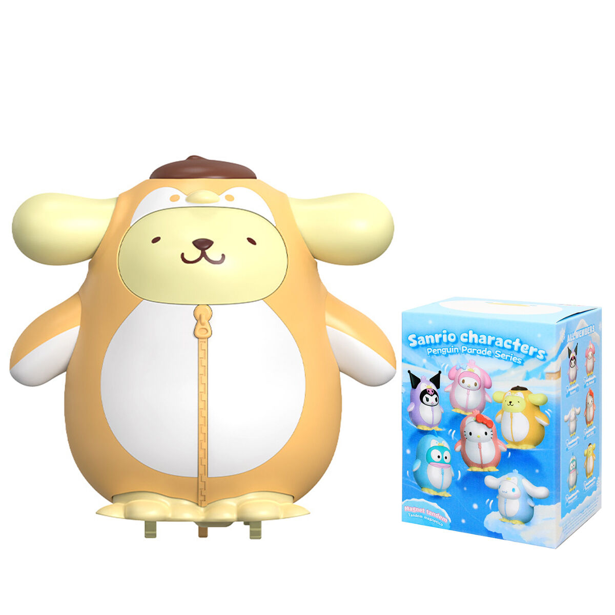 Механічна іграшка-сюрприз POP TOP SANRIO – БАЛ ПІНГВІНІВ (в ас.)