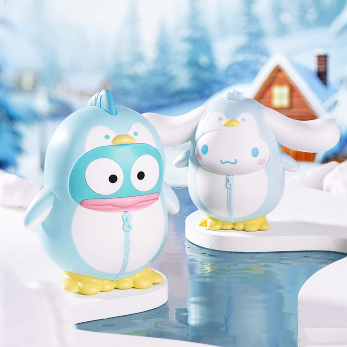 Механічна іграшка-сюрприз POP TOP SANRIO – БАЛ ПІНГВІНІВ (в ас.)