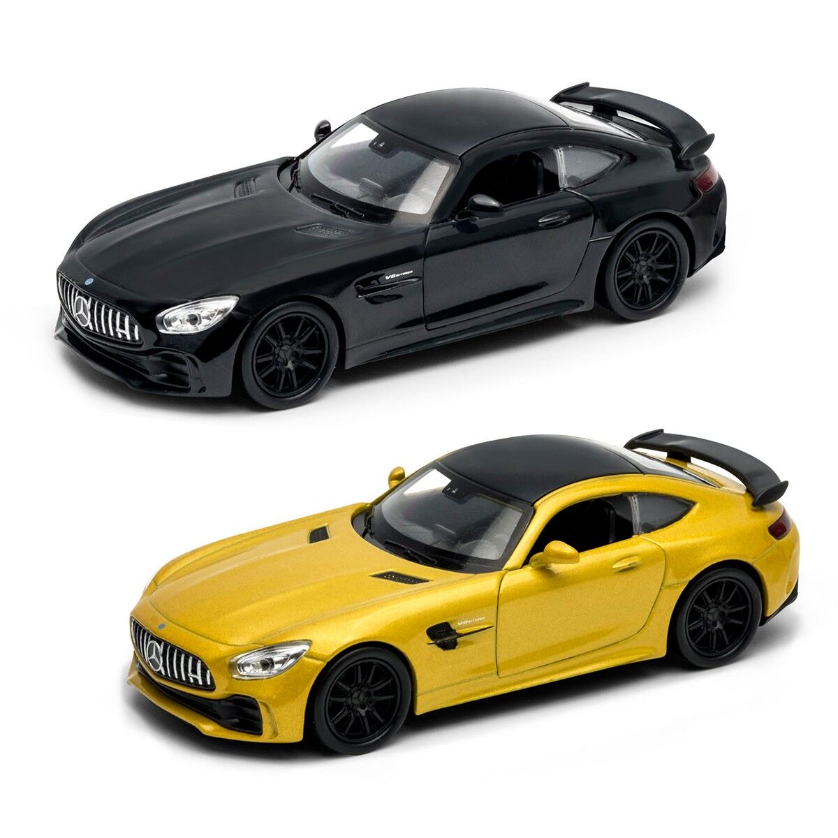 Автомодель – MERCEDES‑AMG GT R (жовтий, чорний)