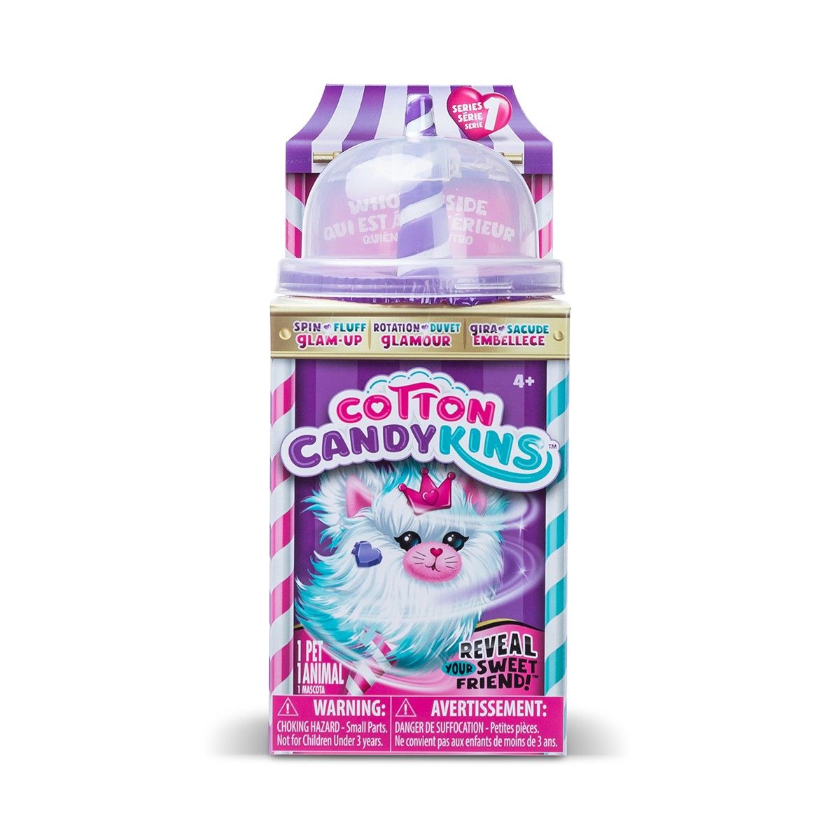 М'яка іграшка-сюрприз COTTON CANDYKINS - ПУХНАСТИЙ УЛЮБЛЕНЕЦЬ (в асорт.)