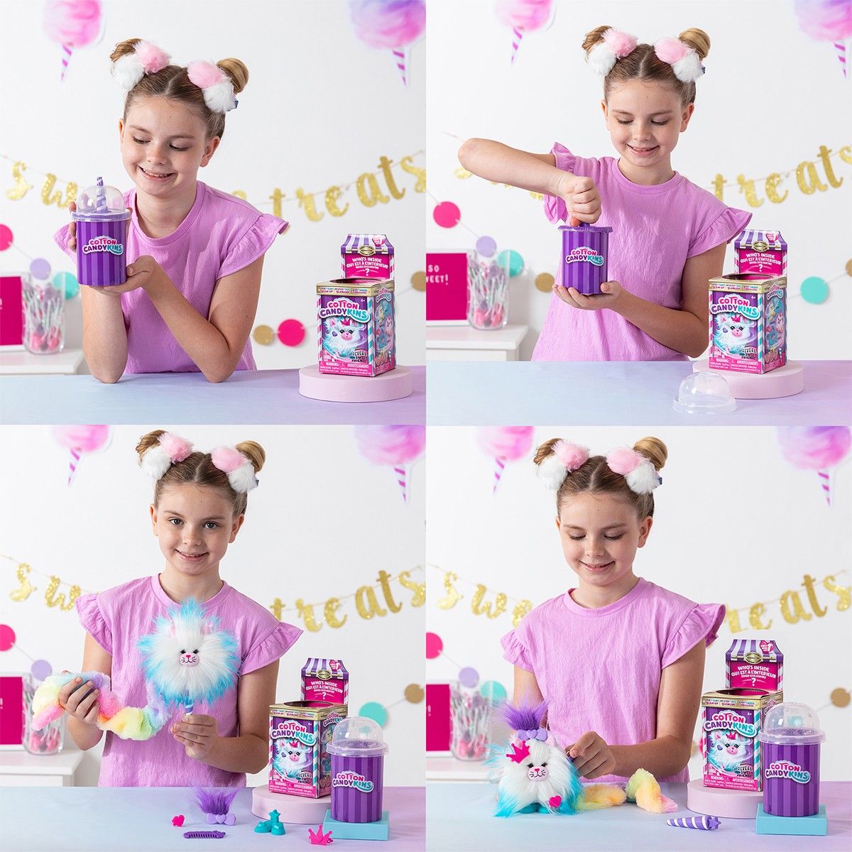 М'яка іграшка-сюрприз COTTON CANDYKINS - ПУХНАСТИЙ УЛЮБЛЕНЕЦЬ (в асорт.)