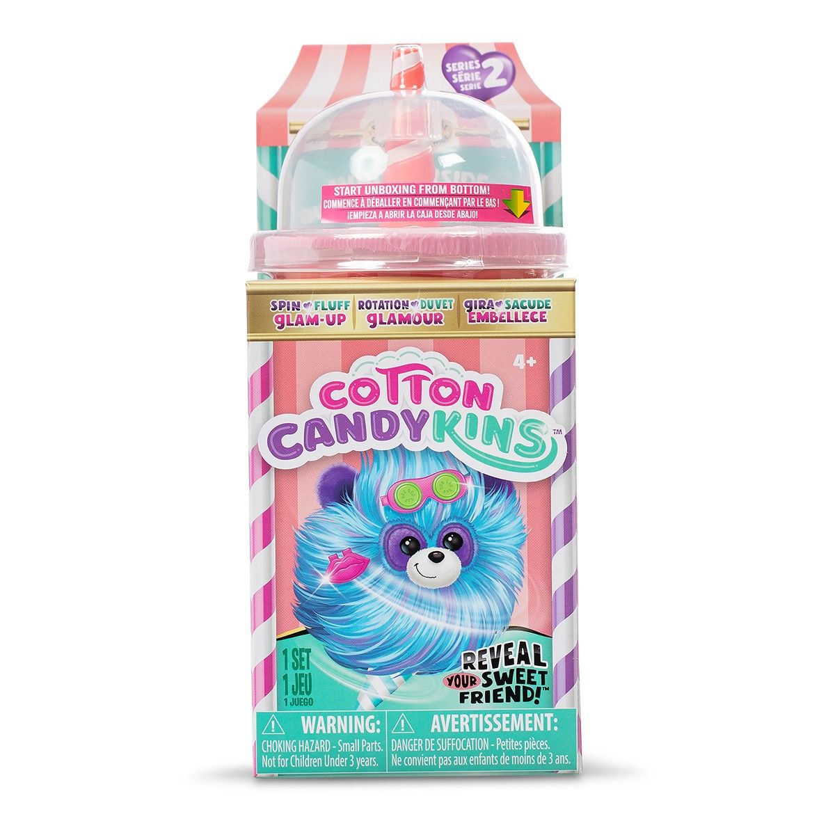 М'яка іграшка-сюрприз COTTON CANDYKINS W2 – ПУХНАСТИЙ УЛЮБЛЕНЕЦЬ (в асорт.)