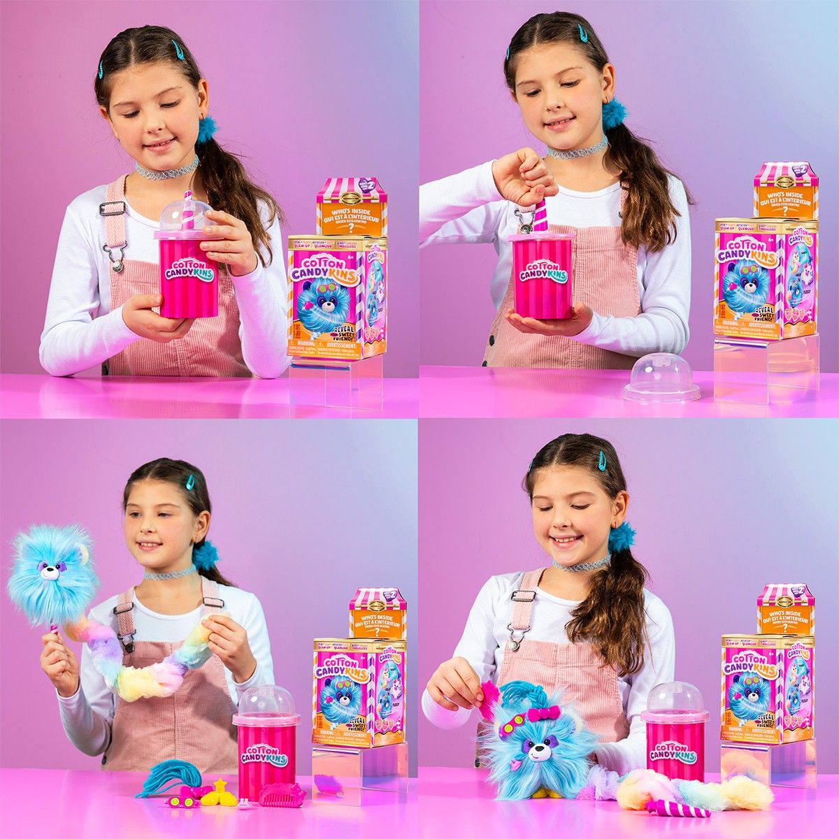 М'яка іграшка-сюрприз COTTON CANDYKINS W2 – ПУХНАСТИЙ УЛЮБЛЕНЕЦЬ (в асорт.)