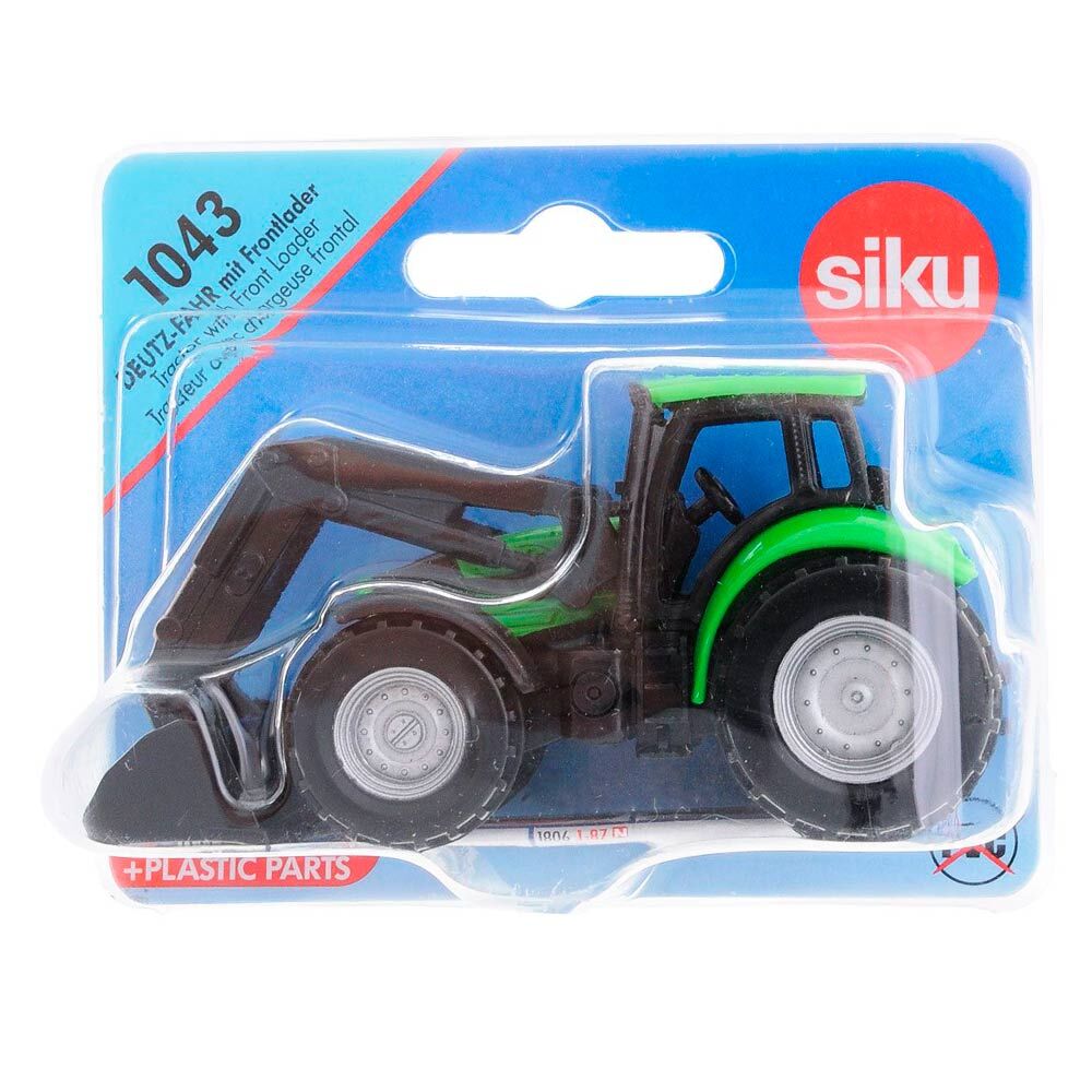 Автомодель Siku Трактор Deutz-fahr з переднім навантажувачем (1043)