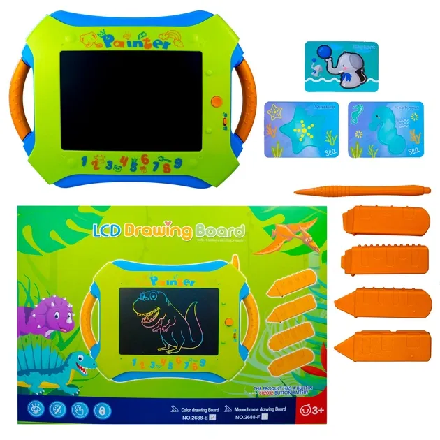 LCD планшет для малювання, 33 см на батарейках Shantou 2688-E