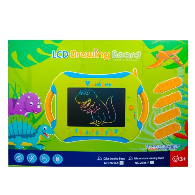 LCD планшет для малювання, 33 см на батарейках Shantou 2688-E