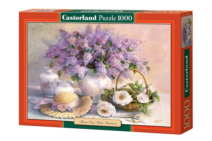 Пазл "Квітковий день", Тріша Хардвік Castorland , 1000 шт (C-102006)
