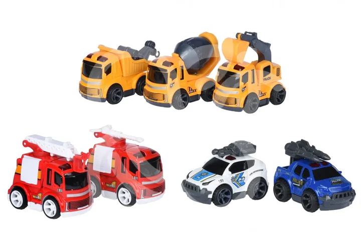 Колекційна моделька Same Toy Mini Metal Пожежна машинка з брандспойтом (SQ90651-4Ut-1)
