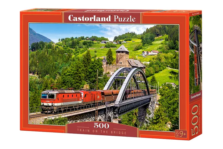 Пазл "Потяг на мосту" Castorland (B-52462) 500 ел