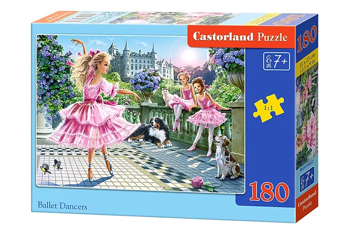 Пазл для дітей "Балерини" Castorland (B-018222) 180 ел