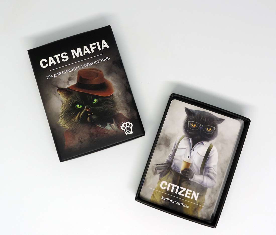 Настільна гра Котомафія / Cats Mafia