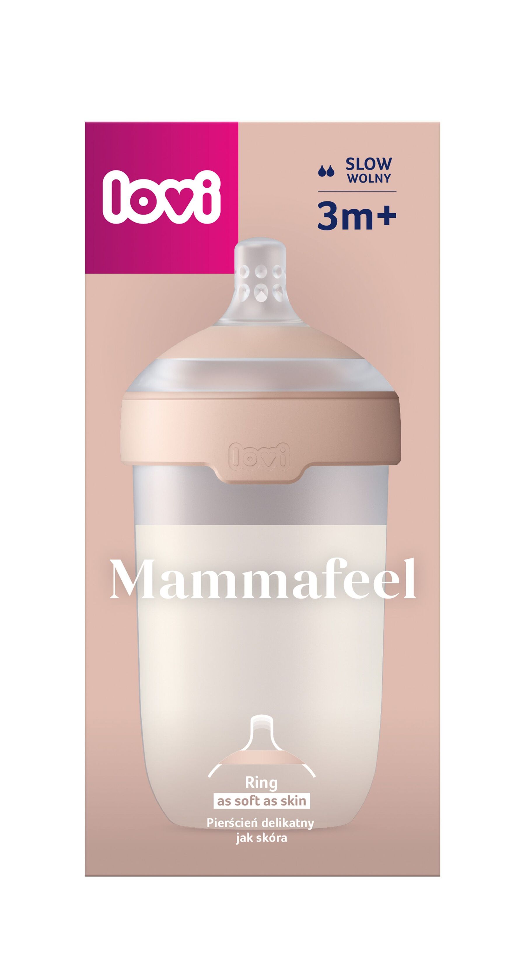 LOVI Пляшечка Mammafeel 250 мл