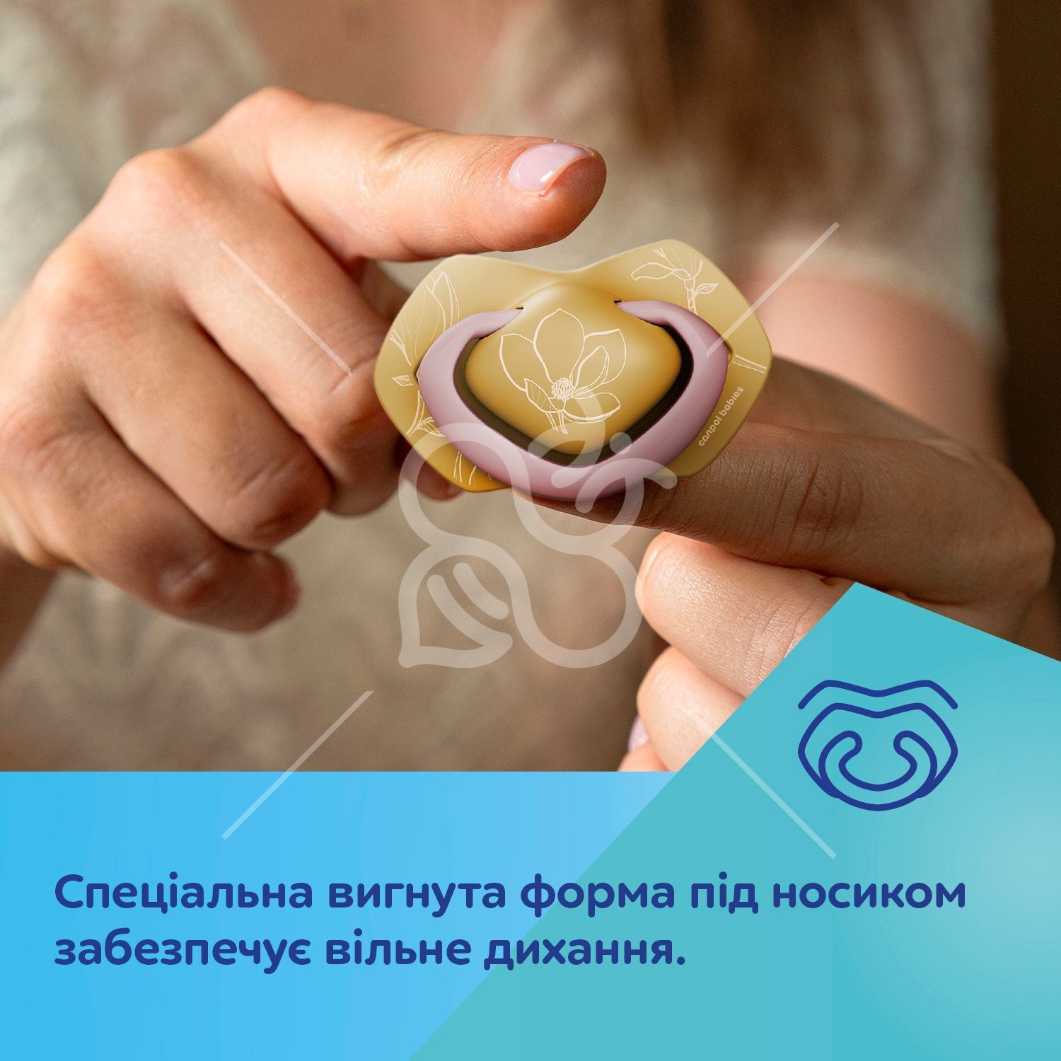 Canpol babies Пустушка силіконова симетрична 6-18 міс GOLD 2 шт. - рожева