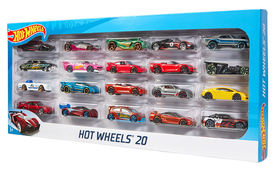 Ігровий набір Hot Wheels 20 базових машинок в асортименті (H7045)