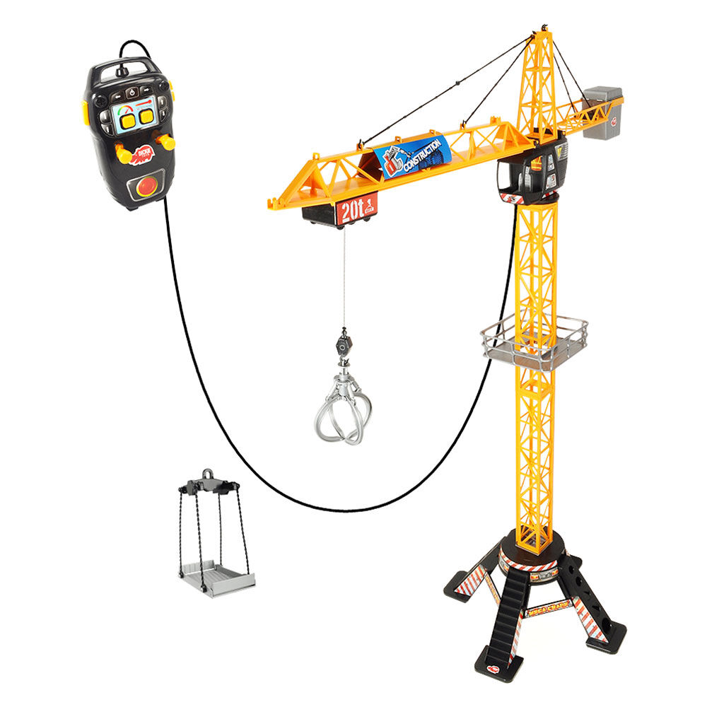 Набір Dickie Toys Мега Будівельний кран на дистанційному керуванні 120 см (3462412)