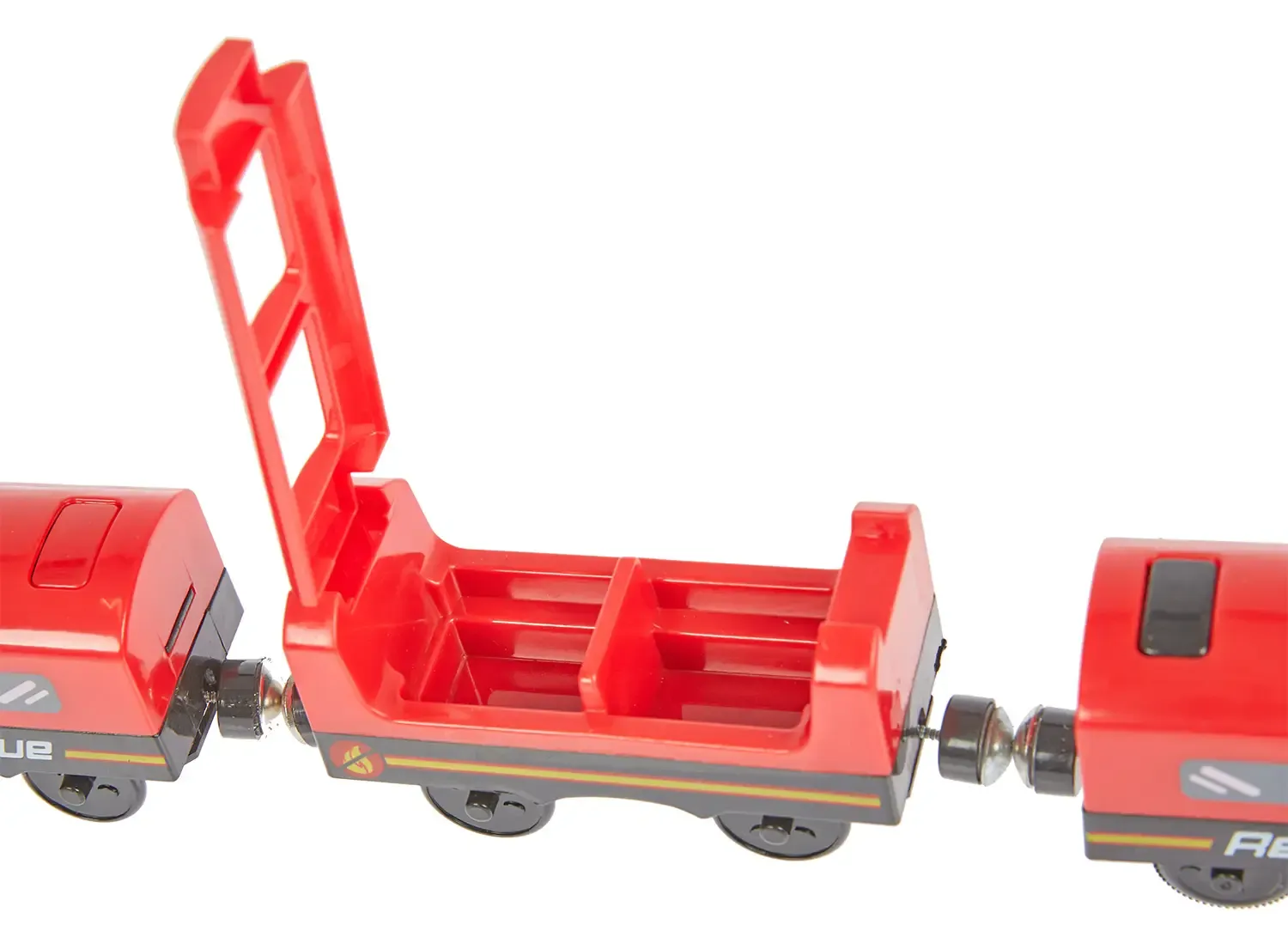 Ігровий набір ZIPP Toys "Міський експрес" 92 деталі. Червоний