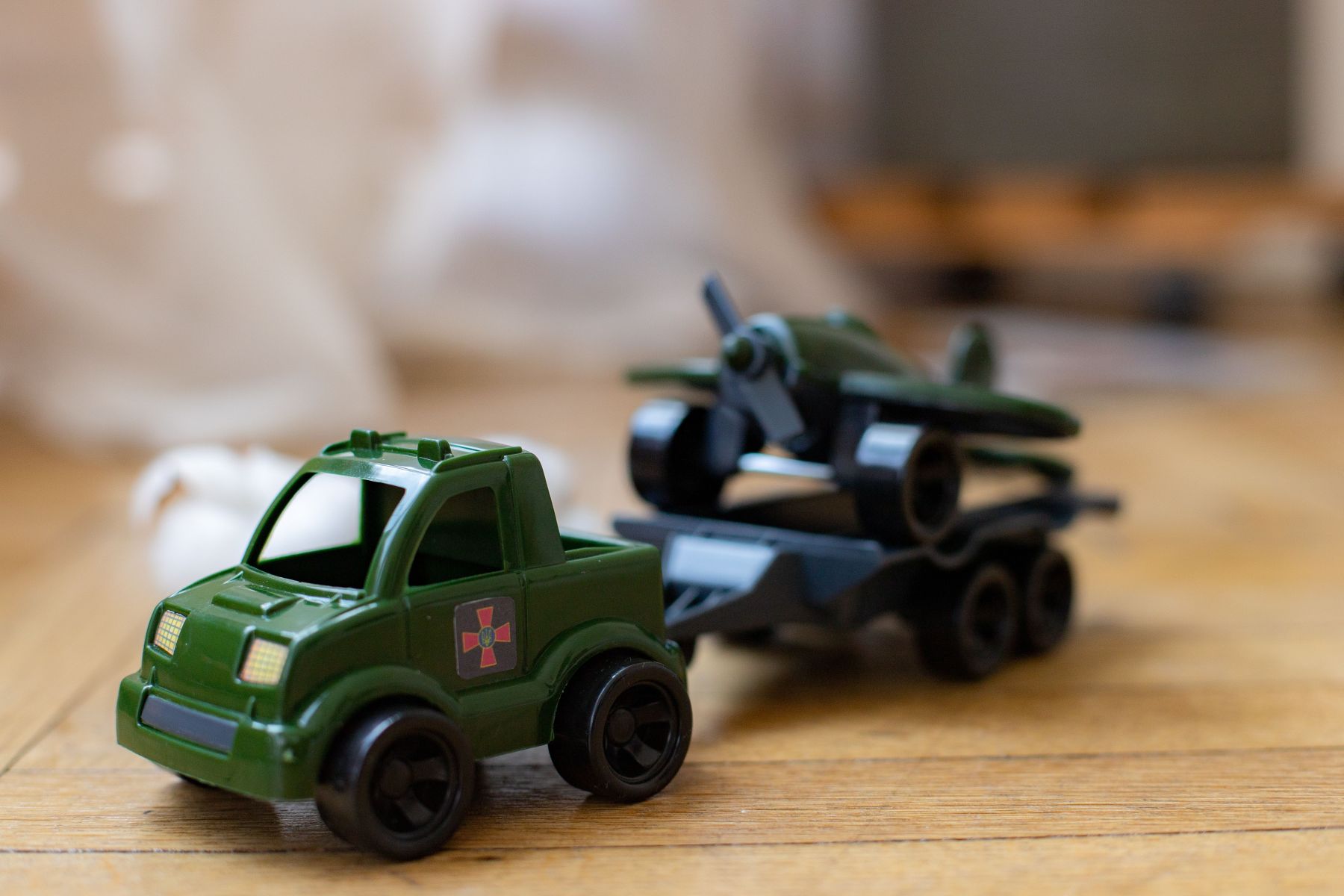 Набір авто "Kid cars" військовий 3 шт. на планшетці