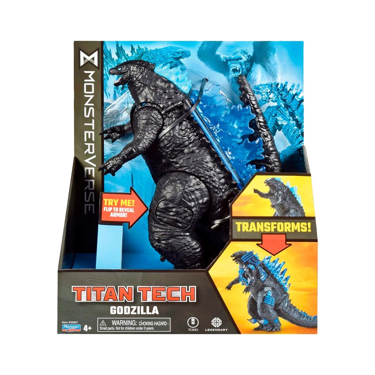 Фігурка  GODZILLA VS. KONG серії «TITAN TECH» – ҐОДЗІЛЛА (20 cm)
