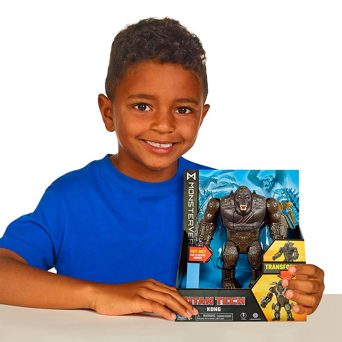 Фігурка GODZILLA VS. KONG серії «TITAN TECH» – КОНГ (20 cm)