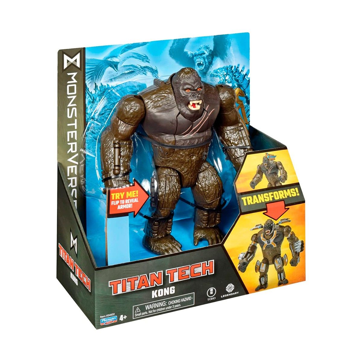 Фігурка GODZILLA VS. KONG серії «TITAN TECH» – КОНГ (20 cm)