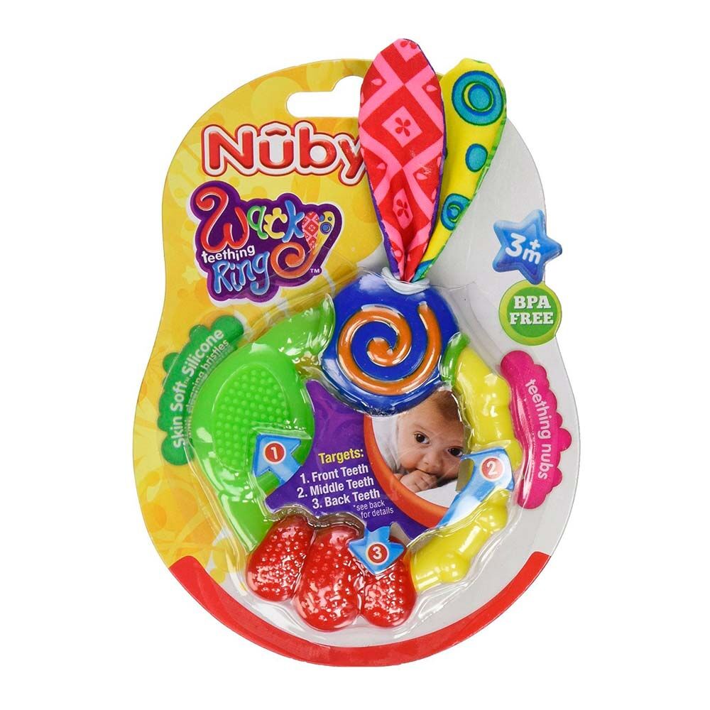 Прорізувач Nuby Кільце з вушками (632) 