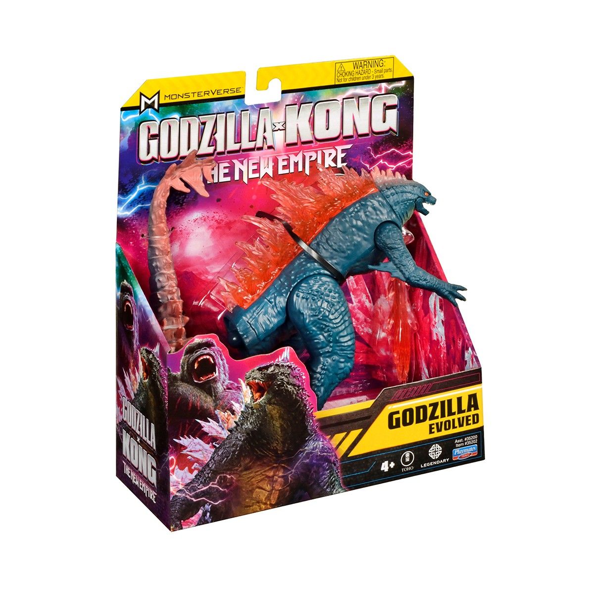 Фігурка GODZILLA X KONG – ҐОДЗІЛЛА ПІСЛЯ ЕВОЛЮЦІЇ З ПРОМЕНЕМ (15 cm)