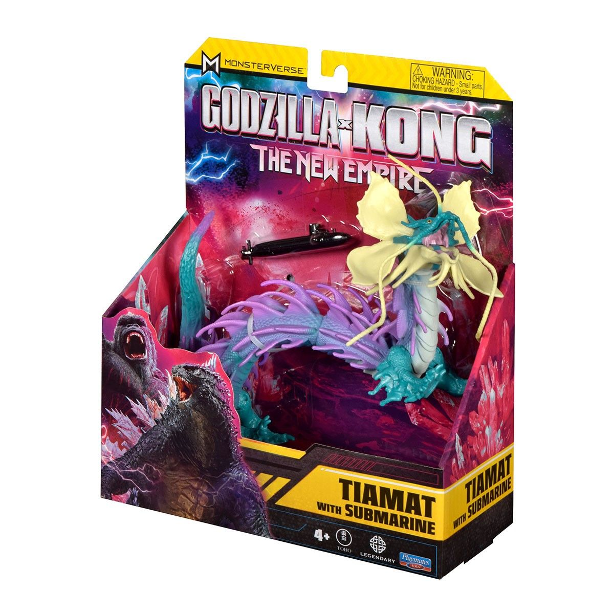 Фігурка GODZILLA VS. KONG – ТІАМАТ З ПІДВОДНИМ ЧОВНОМ