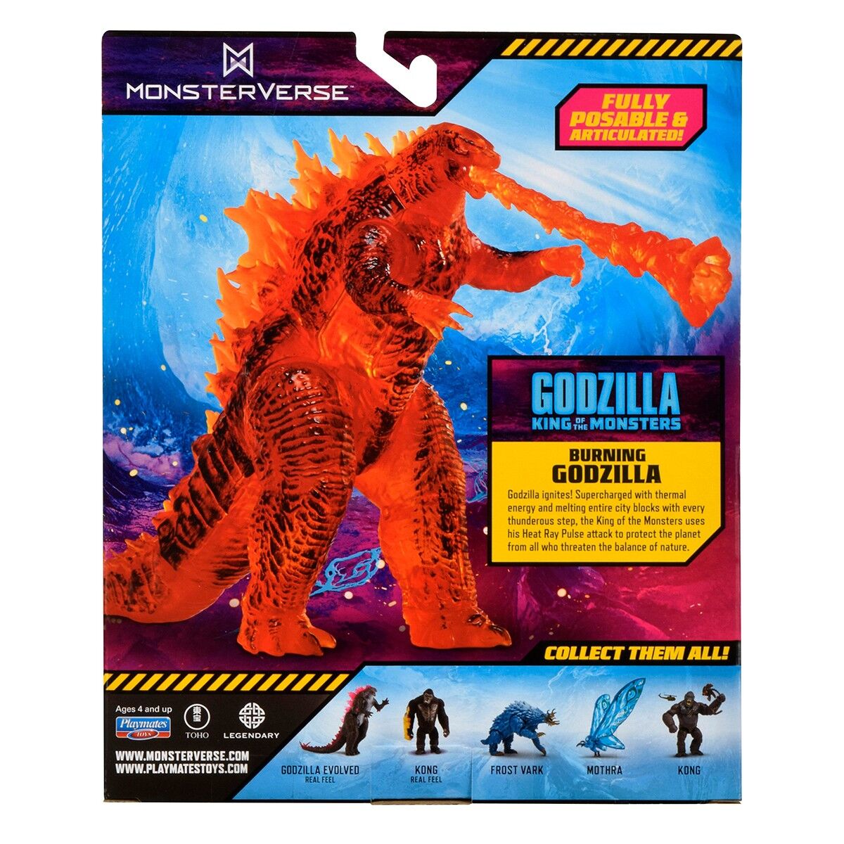 Фігурка GODZILLA VS. KONG – ВОГНЯНА ҐОДЗІЛЛА