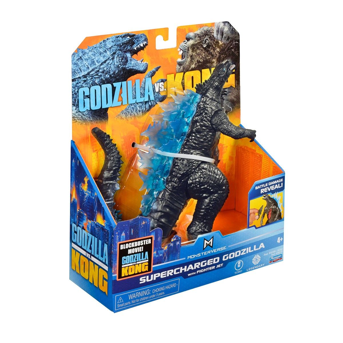 Фігурка GODZILLA VS. KONG - ҐОДЗІЛЛА З СУПЕРЕНЕРГІЄЮ ТА З ВИНИЩУВАЧЕМ