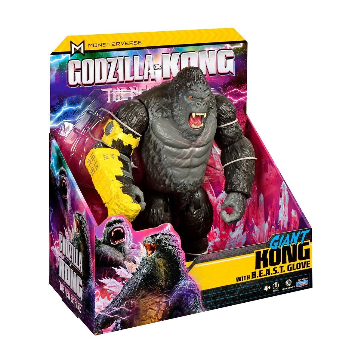 Фігурка GODZILLA X KONG – КОНГ ГІГАНТ ЗІ СТАЛЕВОЮ ЛАПОЮ (28 cm)