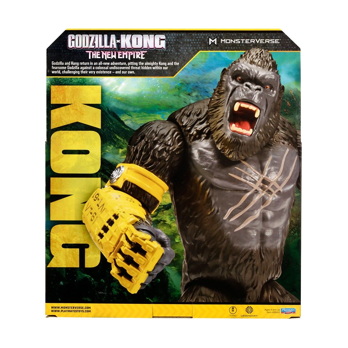 Фігурка GODZILLA X KONG – КОНГ ГІГАНТ ЗІ СТАЛЕВОЮ ЛАПОЮ (28 cm)