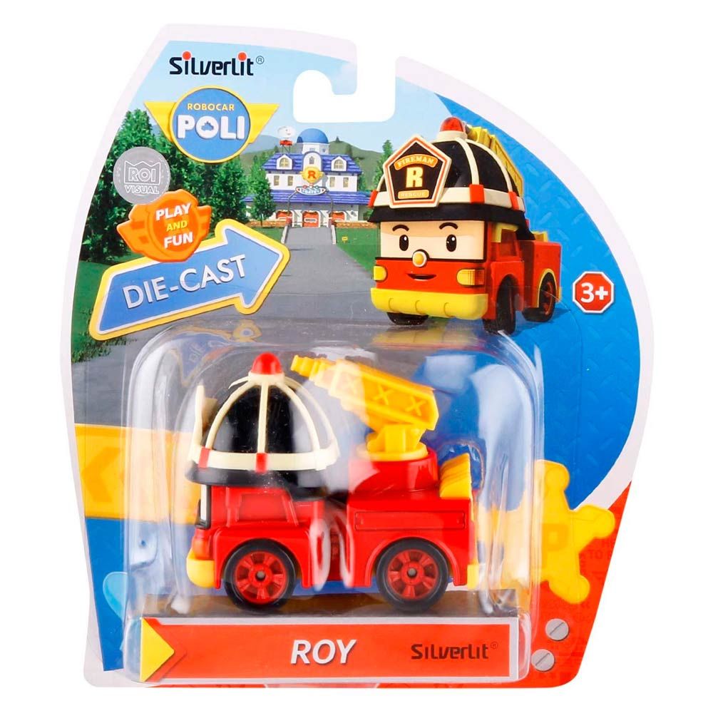 Ігровий набір Металева машинка Рой Poli Robocar (83161)