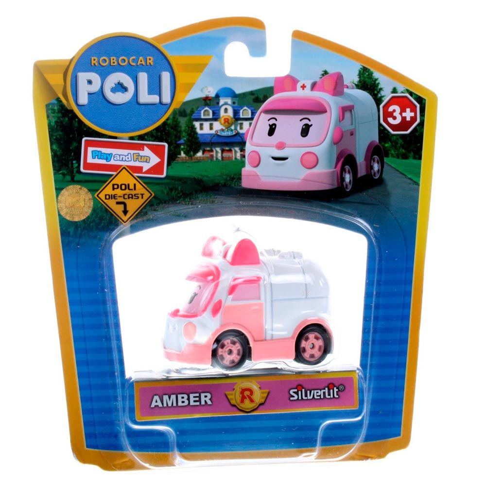 Машинка Robocar Poli Ембер металева (83163)