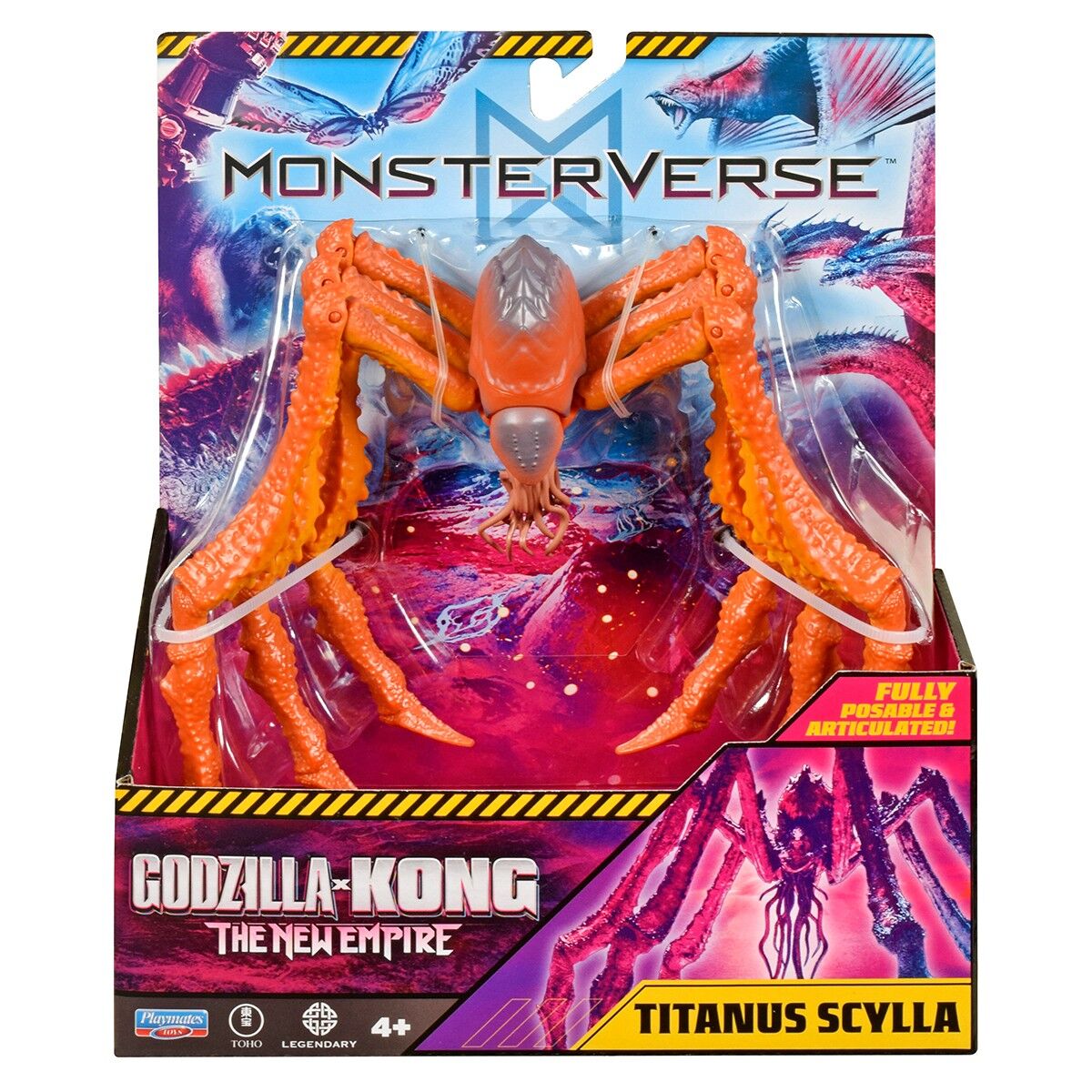 Фігурка GODZILLA VS. KONG – ТИТАН СЦИЛЛА (15 см)