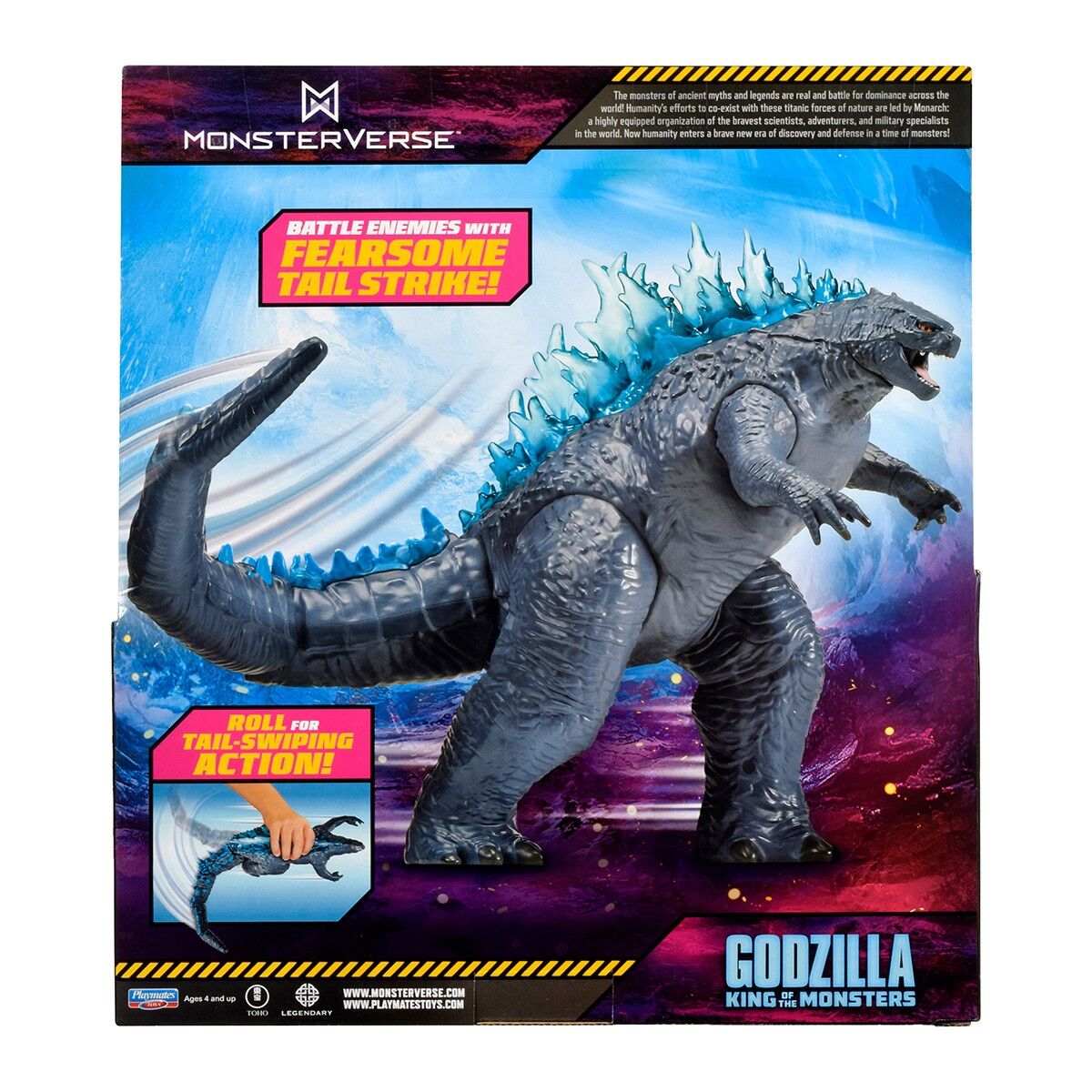 Фігурка GODZILLA VS. KONG – ҐОДЗІЛЛА ГІГАНТ ГОТОВА ДО БОЮ (28 см)