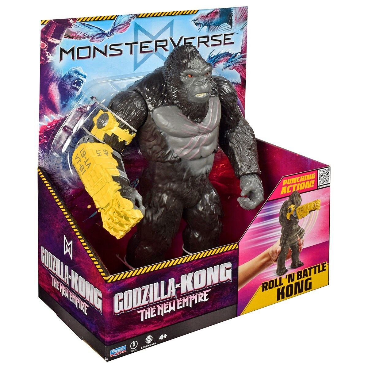 Фігурка GODZILLA VS. KONG – КОНГ ГІГАНТ ГОТОВИЙ ДО БОЮ (28 см)