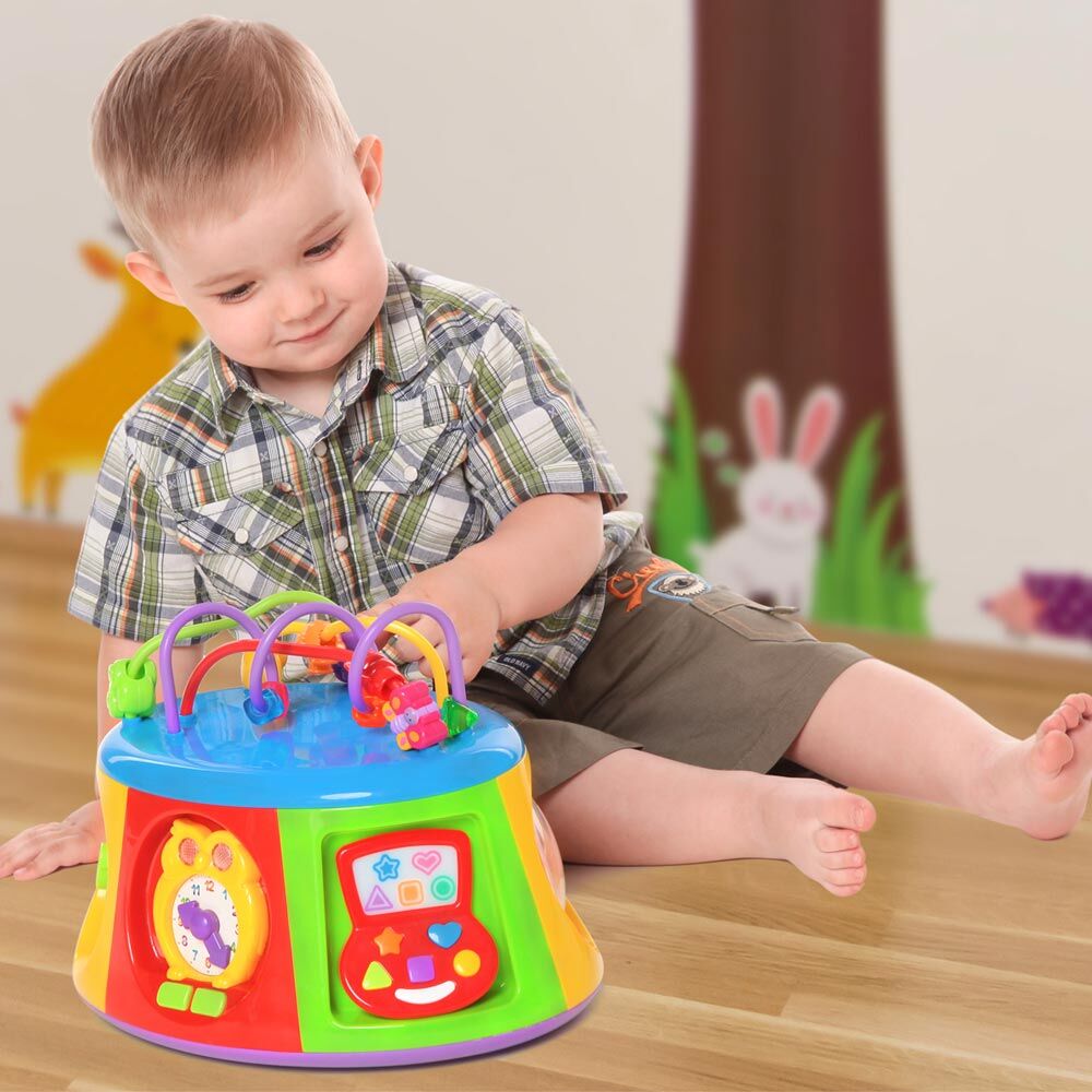 Розвивальна іграшка Kiddieland Мультицентр російською зі світловим ефектом (051193)