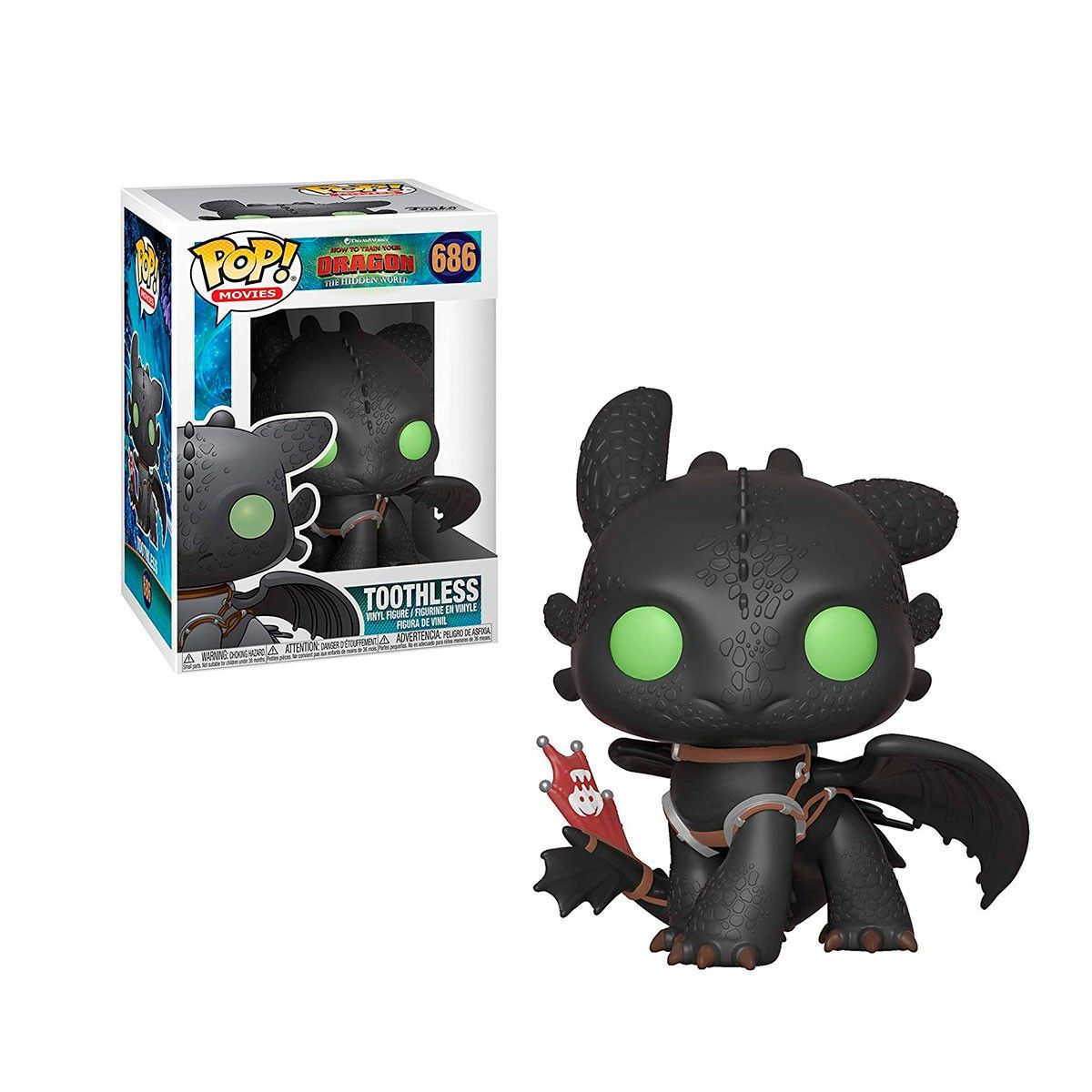 Ігрова фігурка FUNKO POP! серії "Як приборкати дракона" - БЕЗЗУБИК
