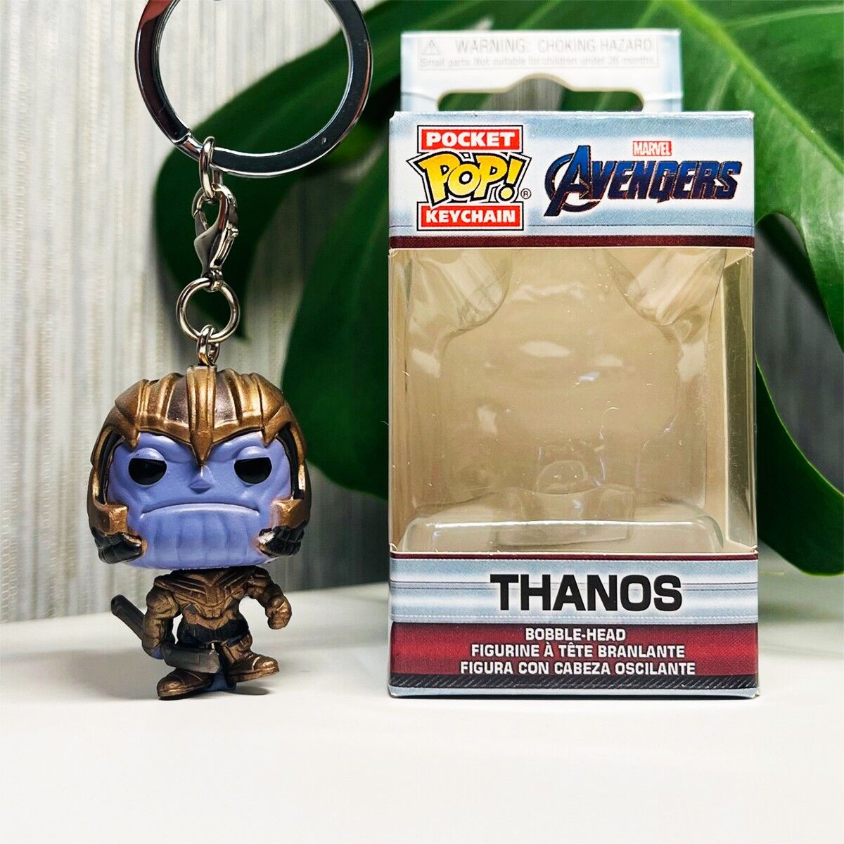 Ігрова фігурка на кліпсі FUNKO POP! cерії "Endgame" - Thanos