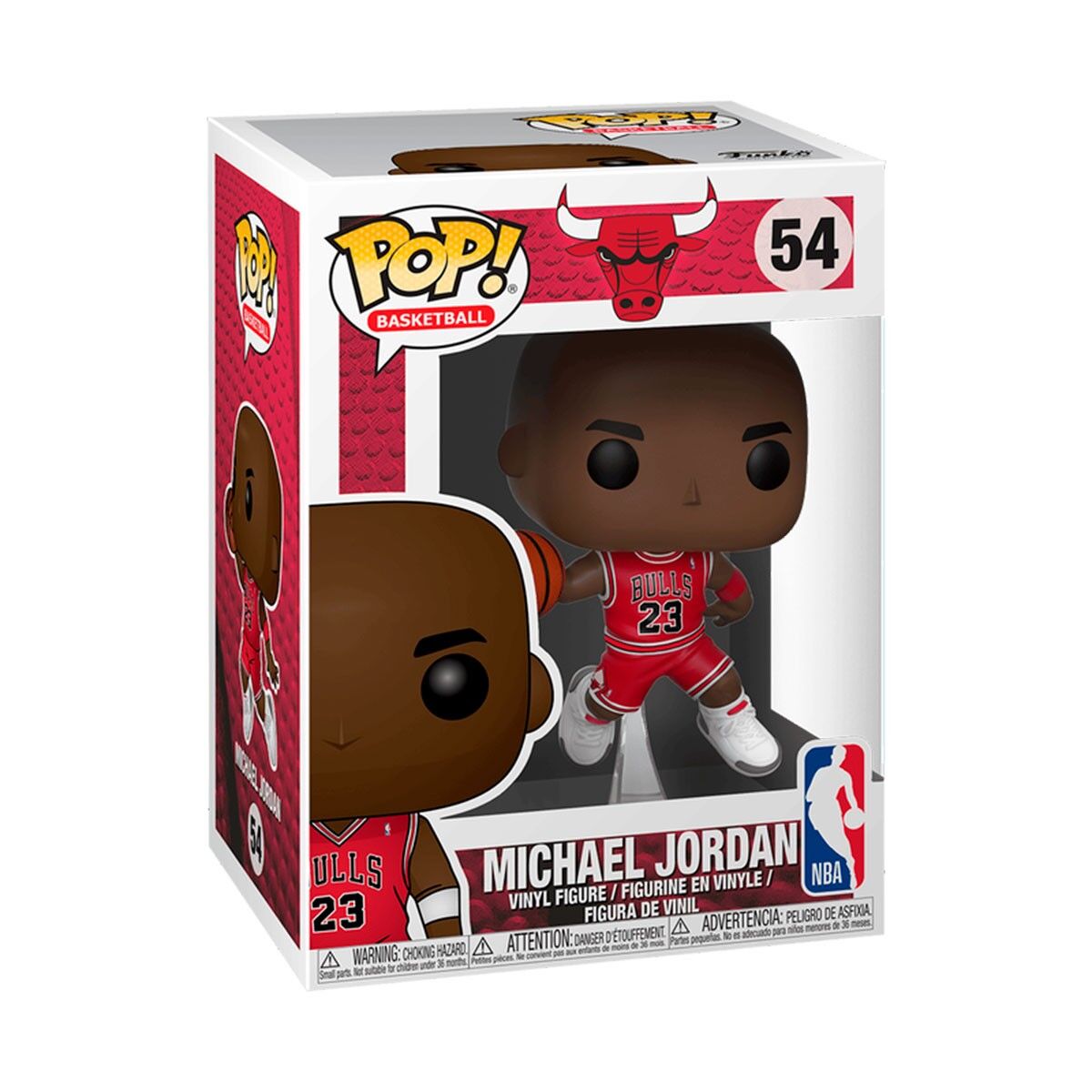 Ігрова фігурка FUNKO POP! серії "NBA: Bulls" ­- МАЙКЛ ДЖОРДАН